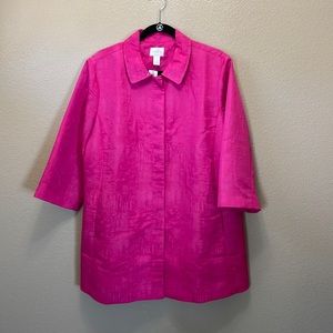 Chico’s new with tags jacket. Size 16/18.